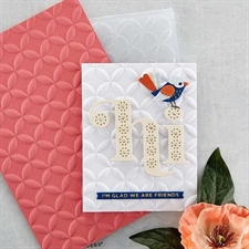 Spellbinders Hot Foil Plate - Just Wanted to Say